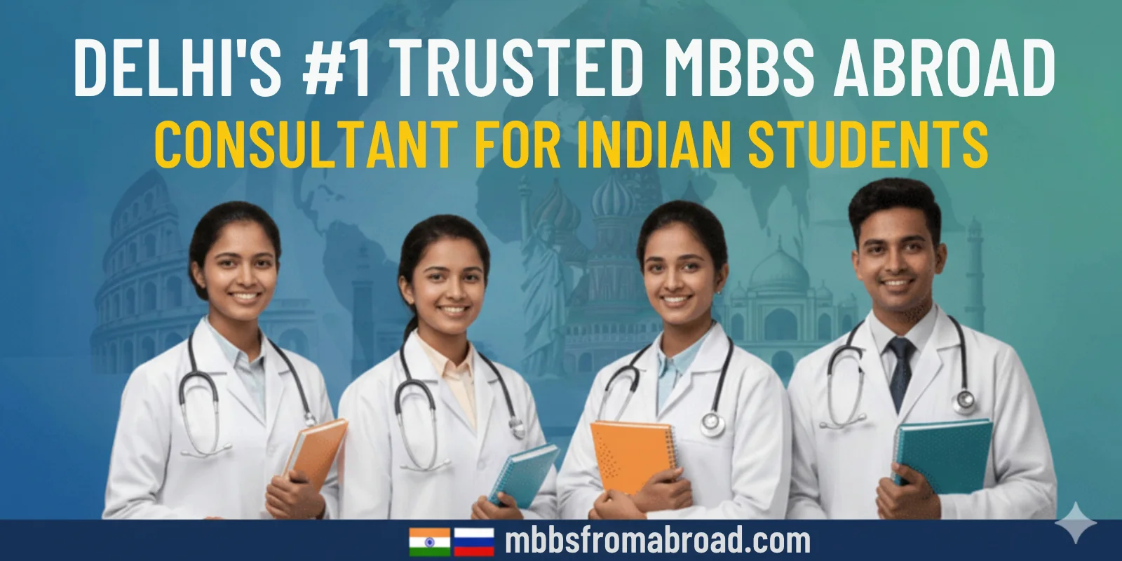 Delhi’s #1 Trusted MBBS Abroad Consultant – Turning Medical Dreams into Reality